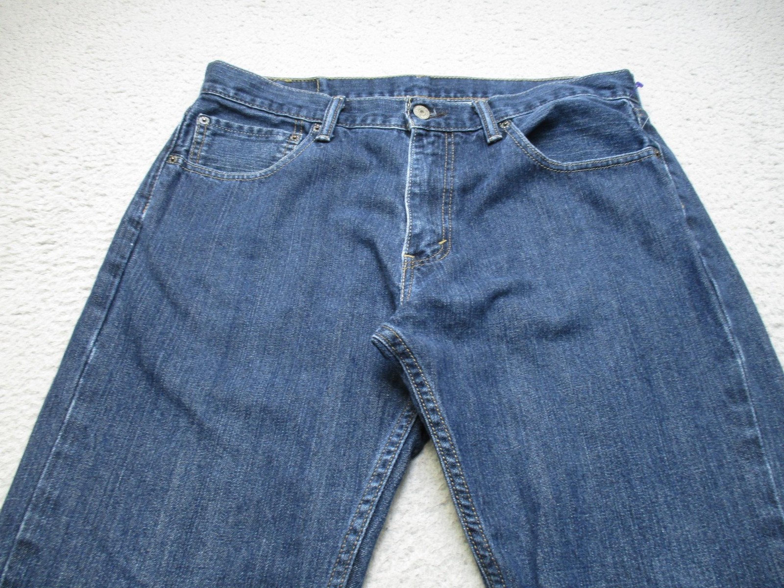 Levis 527 Slim Bootcut Jeans Mens 34×36 Blue Medium Wash Denim Pants Casual
