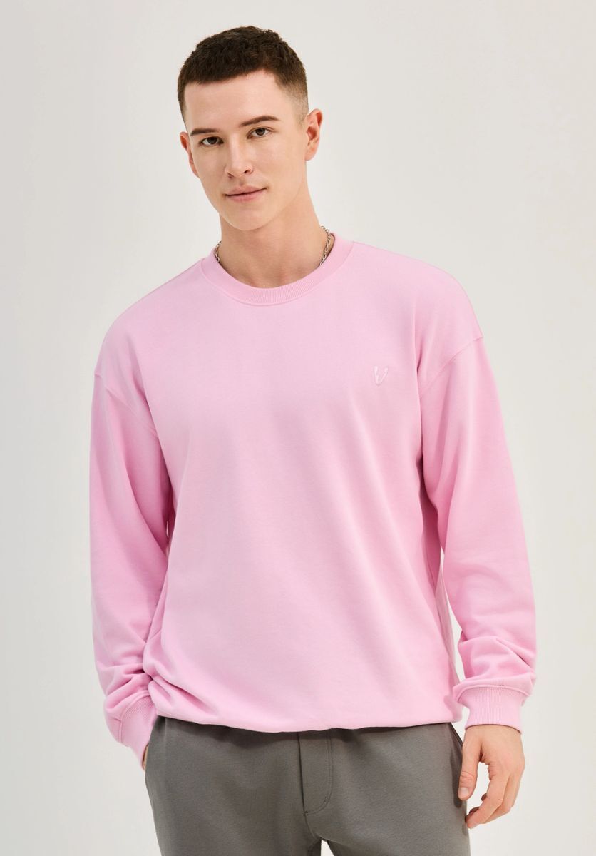 VarietyAthletics Mens French Terry Cotton Workout Athletic Crewneck Sweatshirt