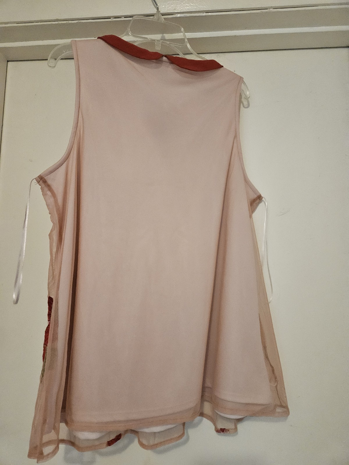 Disney x Lauren Conrad Women’s Medium Embroidered Round Collar Blouse