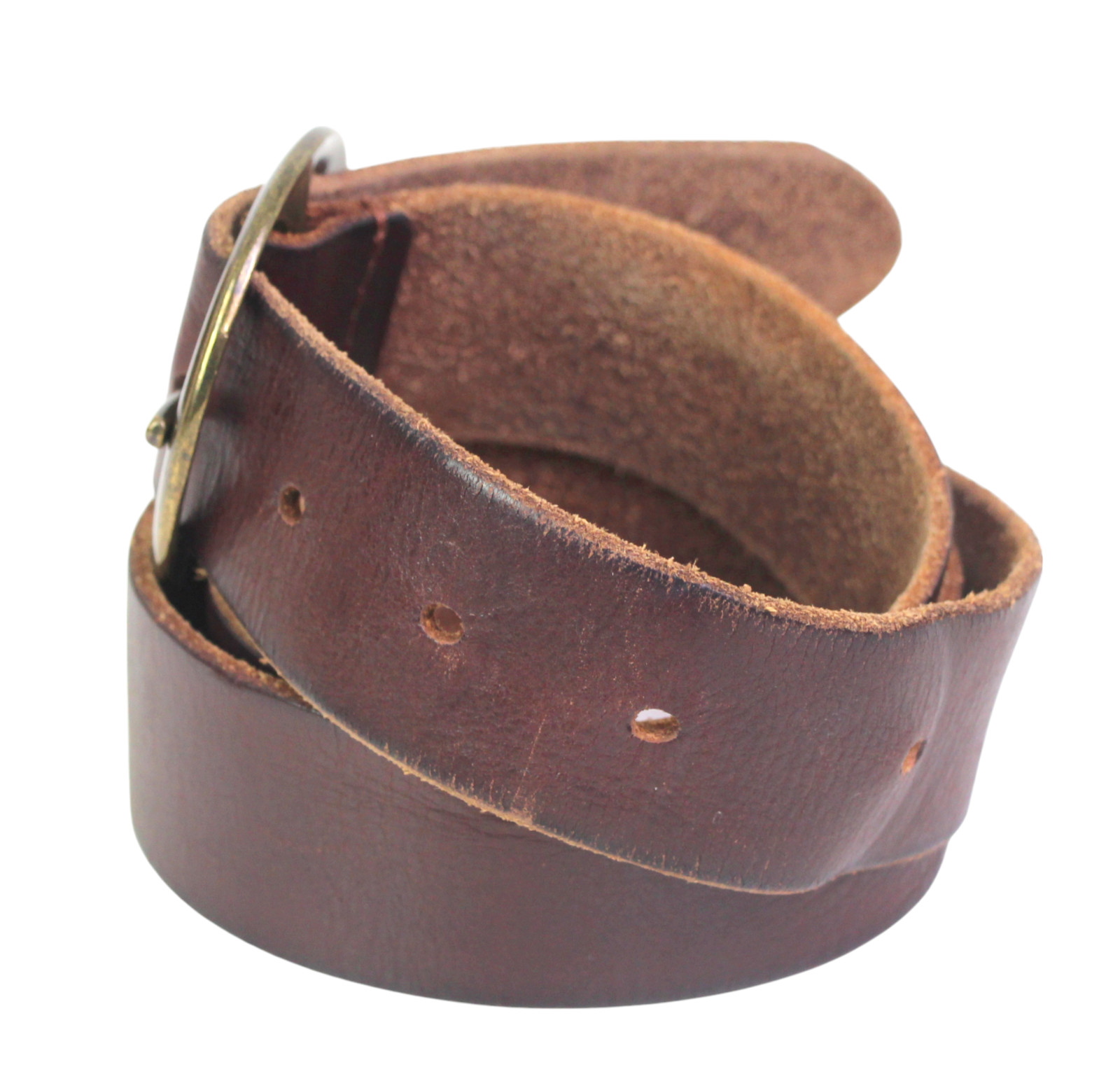 Treasure & Bond BROWN REAL LEATHER 1 3/8″Wd CASUAL DRESS WOMEN’S BELT Sz S (B47