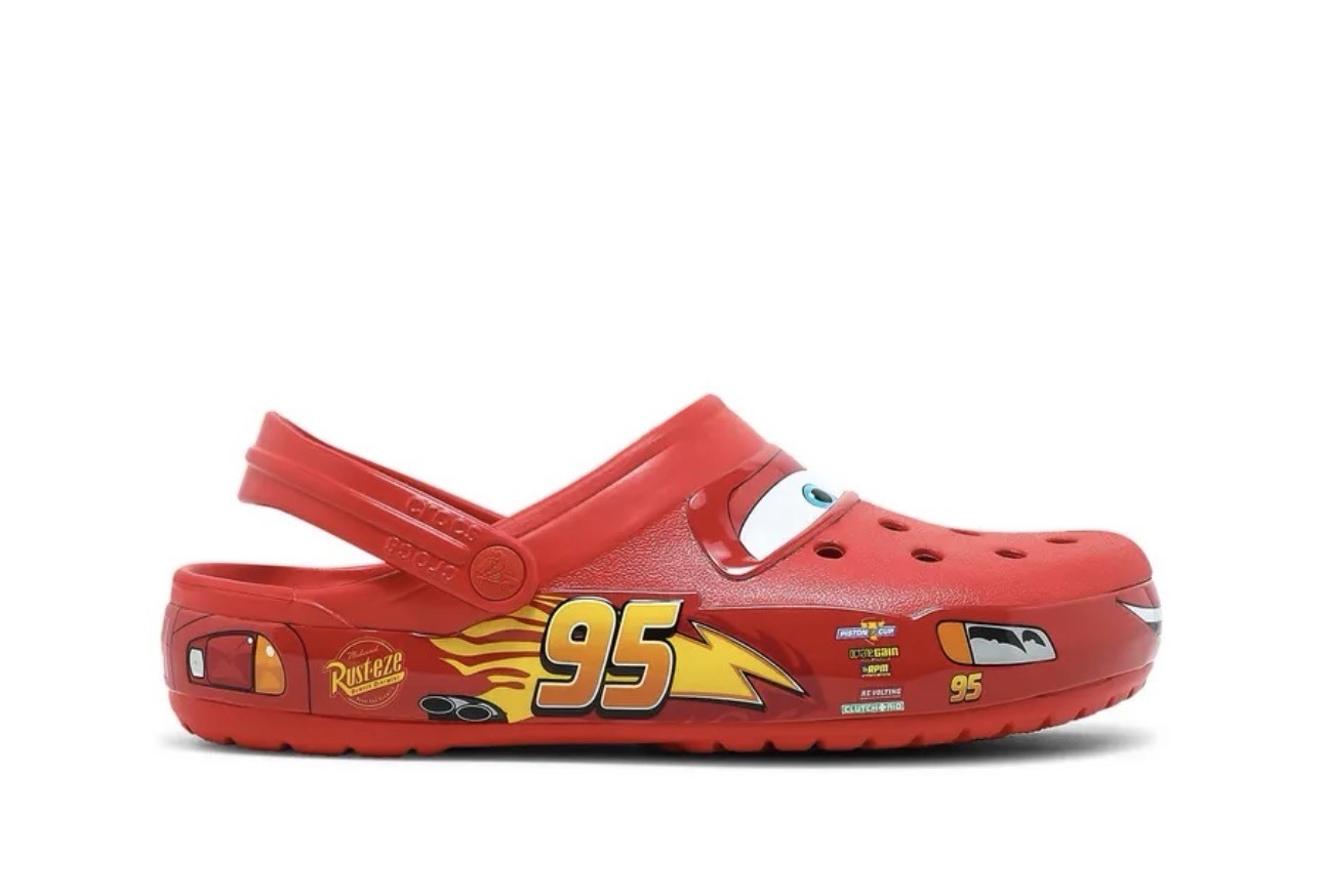 Crocs J3 Junior Lighting McQueen Light Up ⚡️NWT New with Tags Fast Shipping. ⚡️