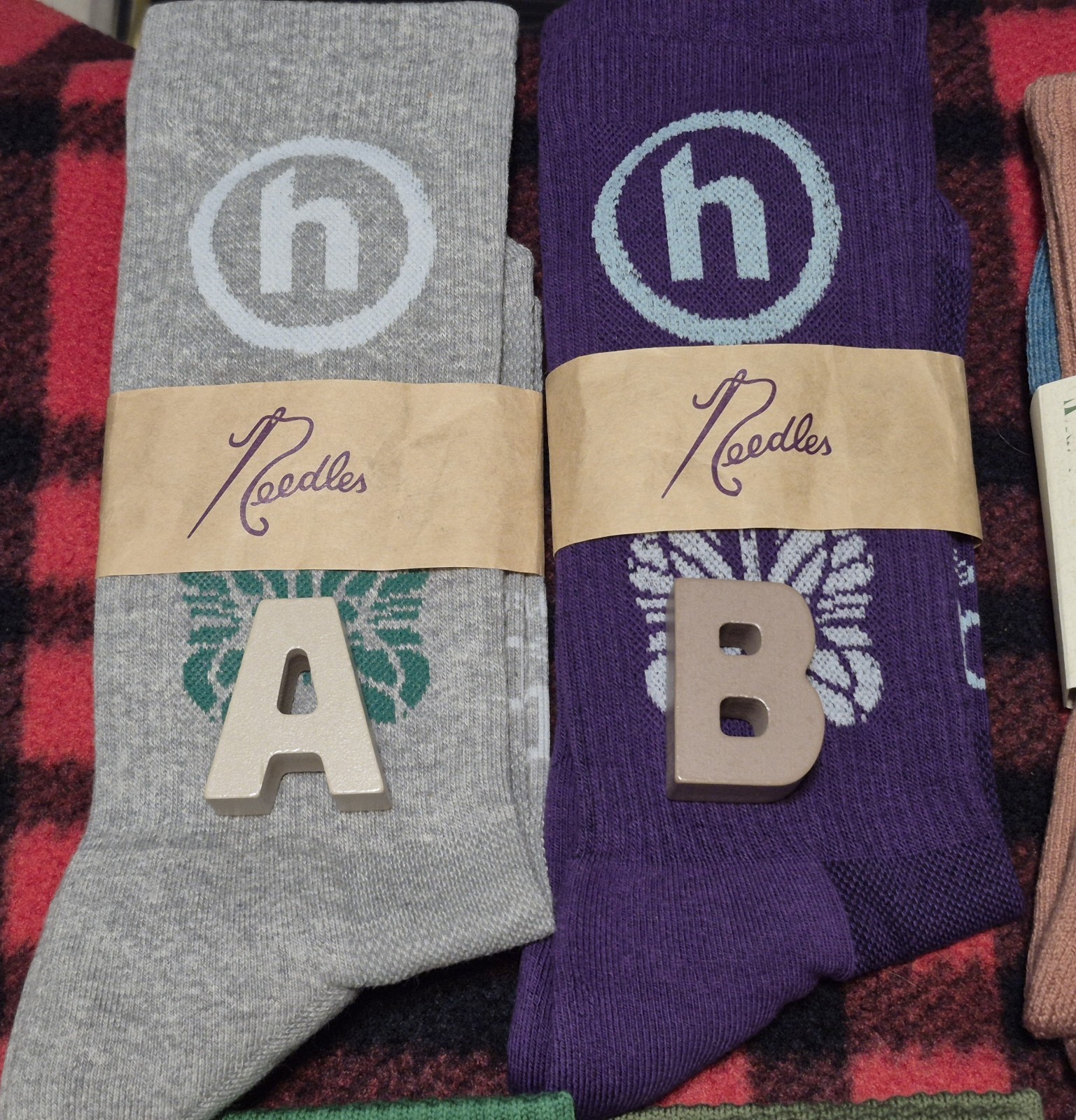 HIDDEN NY SOCKS USA JAPAN NEEDLES BUY 1 OR MORE WITH VOLUME SHIP!