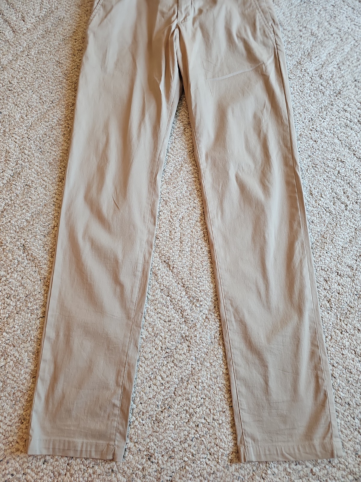 Bird Dogs Mens Chino Pants 32 X 34 LINED Khaki Cotton Nylon Elastane 8478