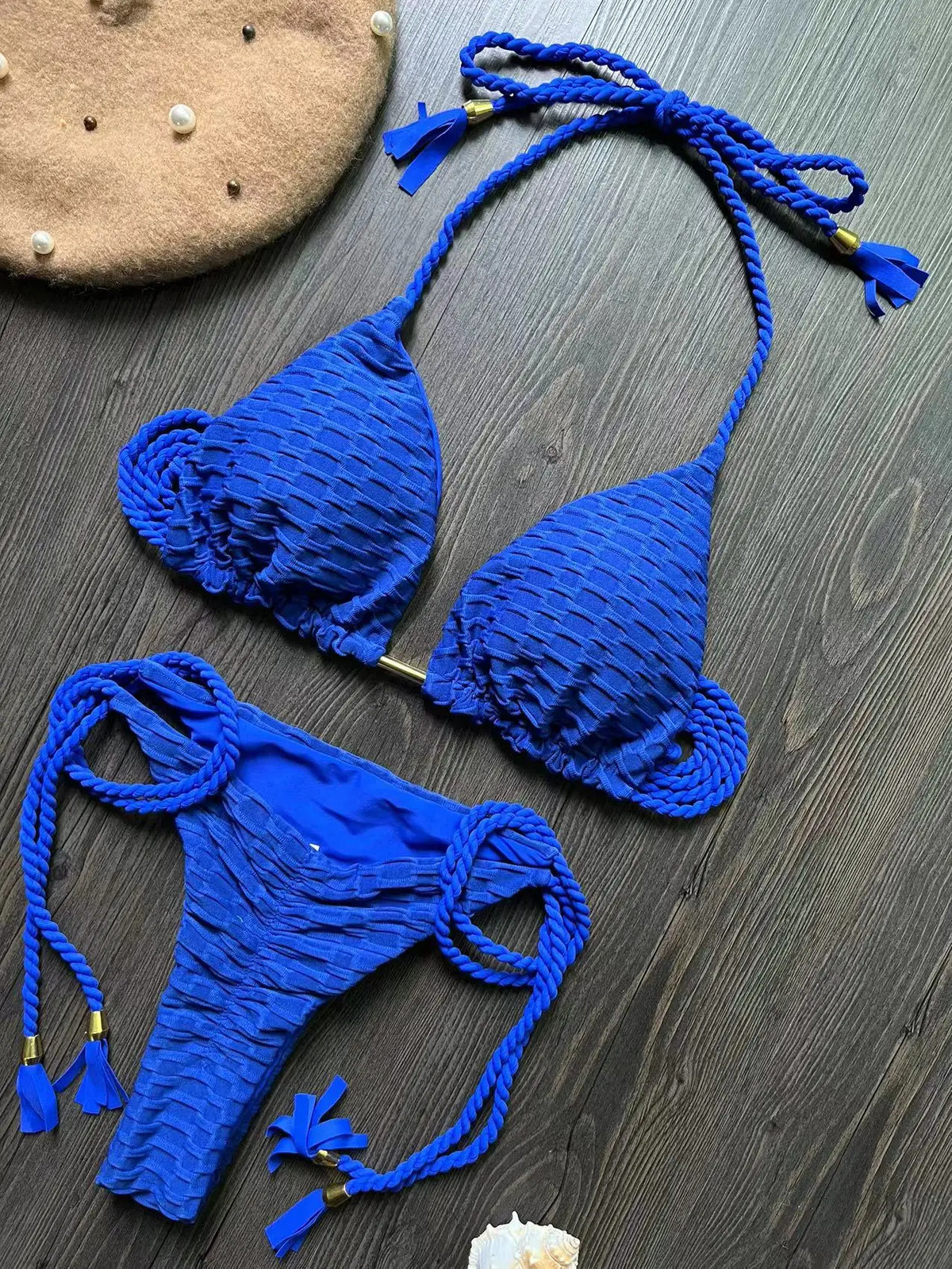 Sexy Bikini Set 2026 Swimsuit Women Swimwear Push Up Thong Brazilian