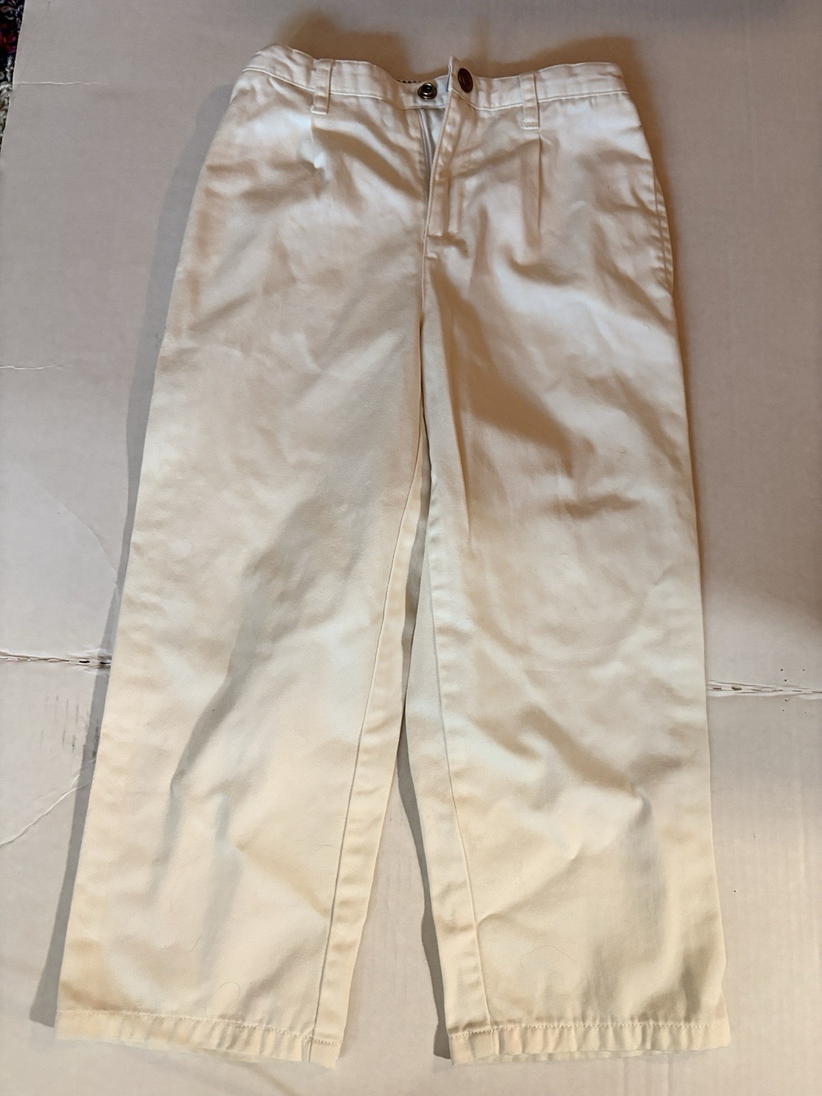 White Chinos Talbots Kids Size 5