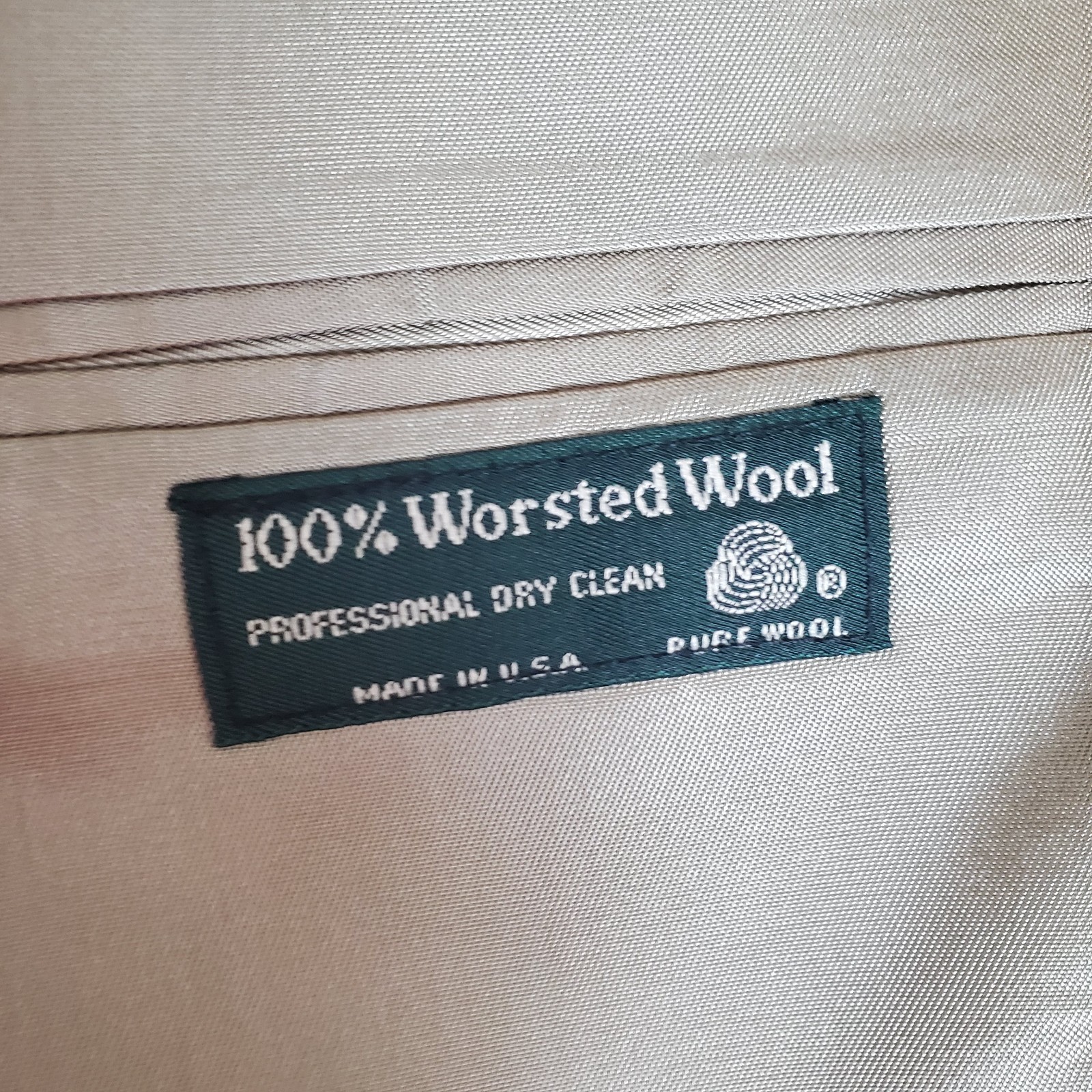 Tailors Row by Deansgate Blazer Size 41 R Teal Green Sports Coat Jacket Wool