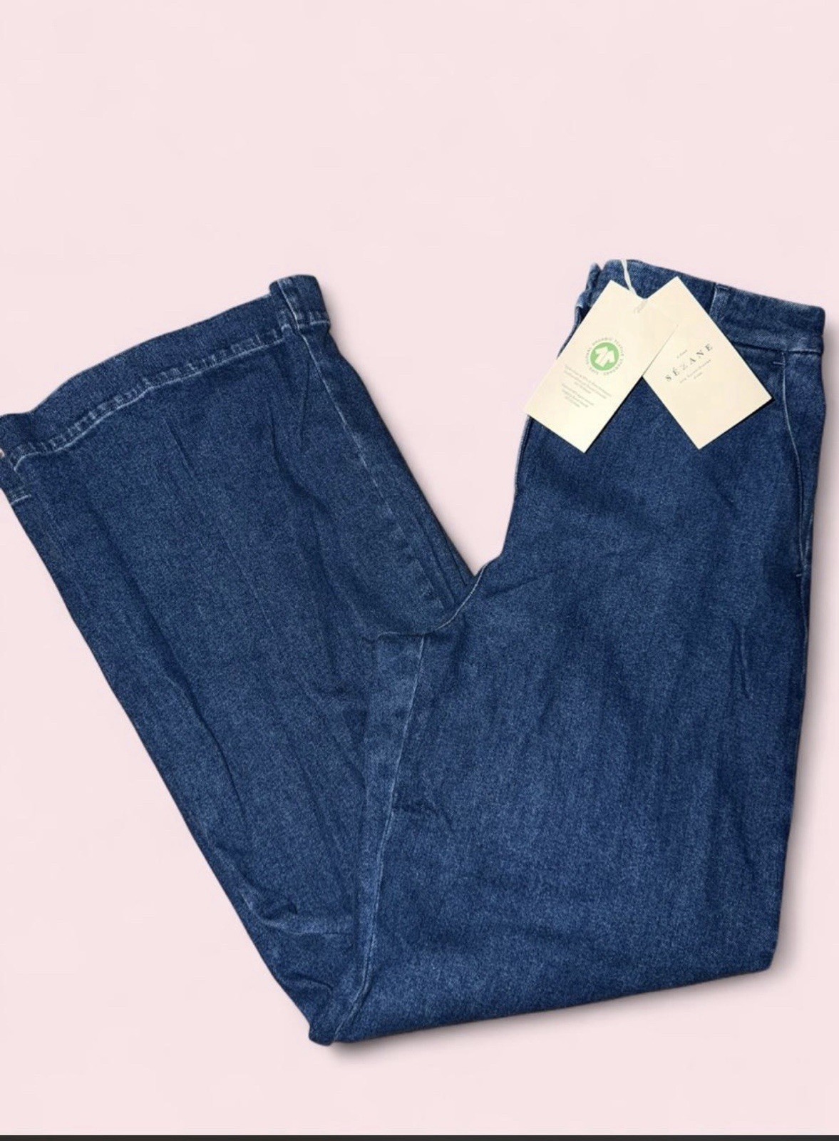 Sezane Matheo High-Rise Trouser Jean