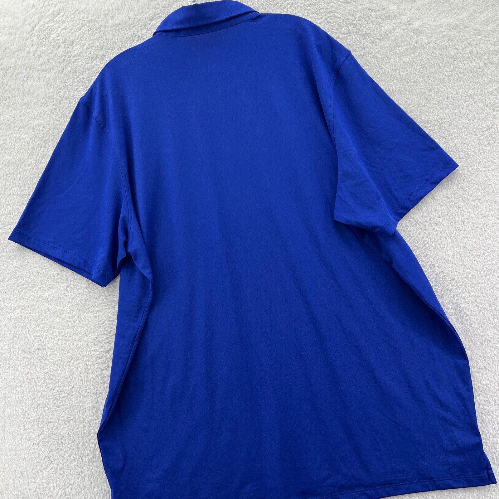 Greyson Polo Shirt Mens 2XL Relaxed Blue Collared Golf Rugby Sport Top C71
