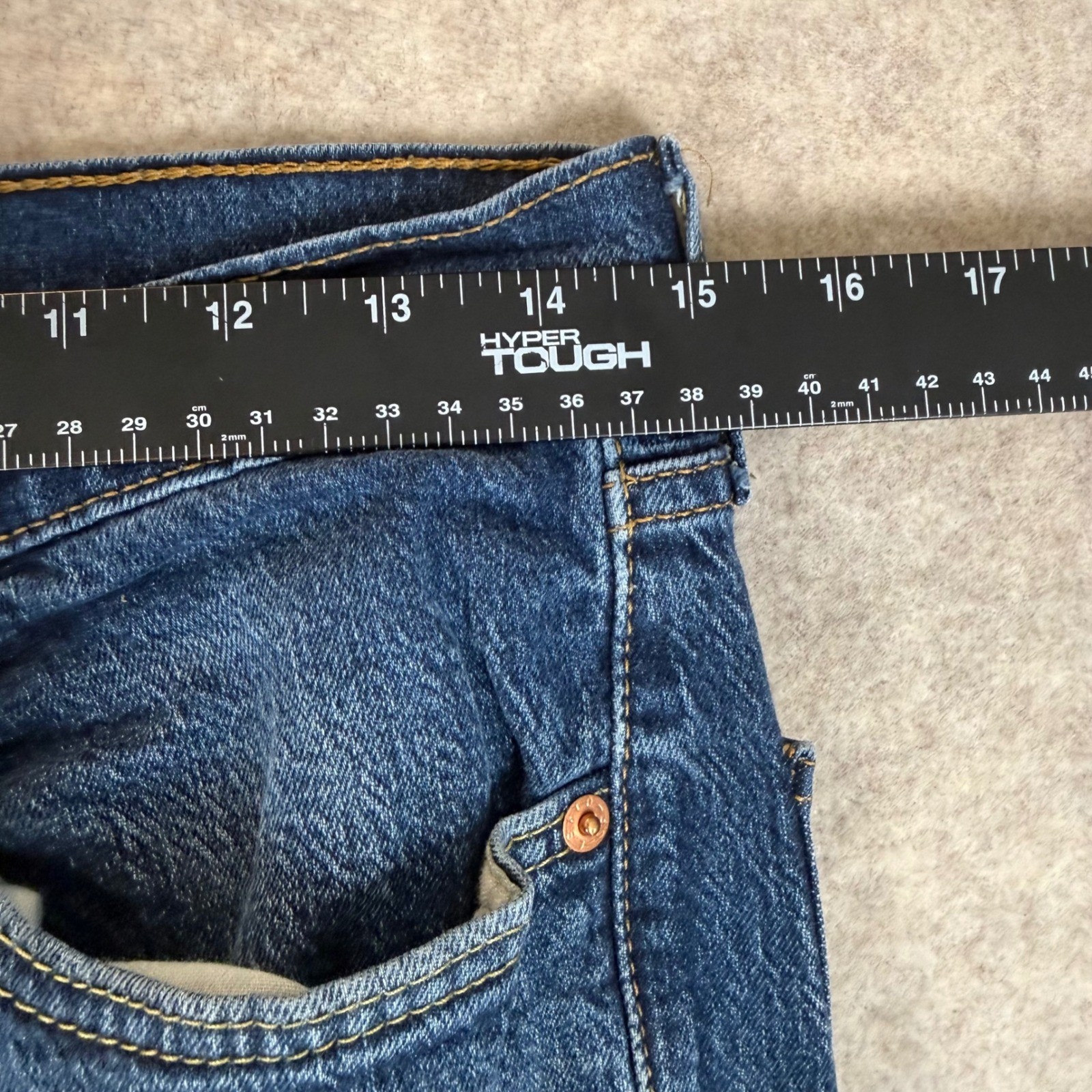 Levi’s 527 Slim Bootcut Jeans 31×30 Medium Wash Denim Blue Workwear