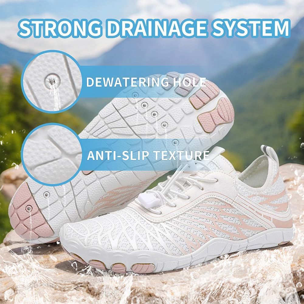 Grounded Footwear for Women Men Neuropathy, Hike Barefoot Shoes Women