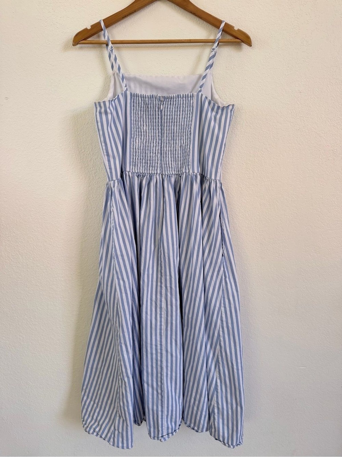 Women’s Striped Sundress with Spaghetti Straps