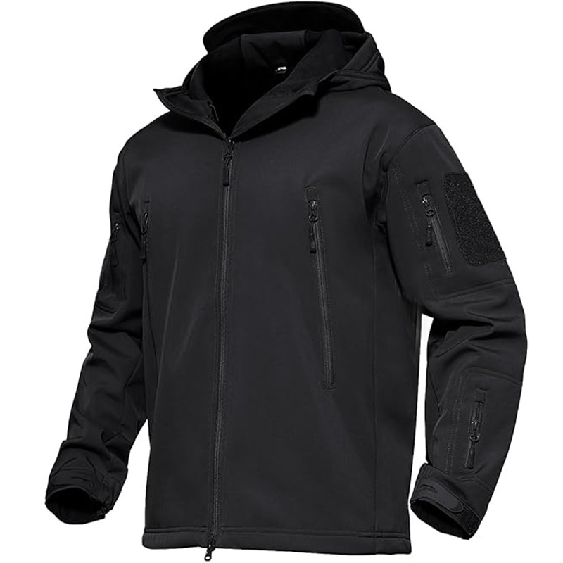 Mens Jacket Winter Warm Waterproof Hooded Combat Outdoor Tactical Coat Tops