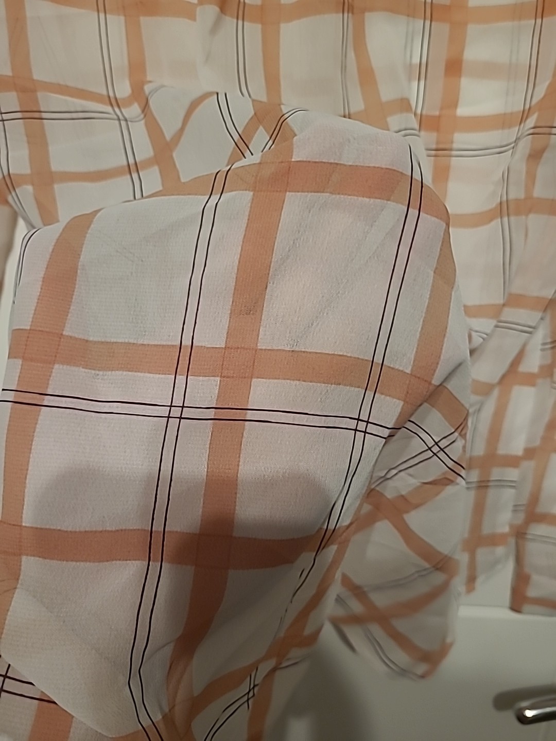 LabelBe Size 12 Womens Beautiful Sheer Shirt Long Sleeves
