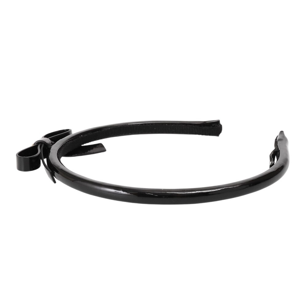 MIUMIU Head Band Hair accessorie 0.8cm Black Brand New Import Tax Included