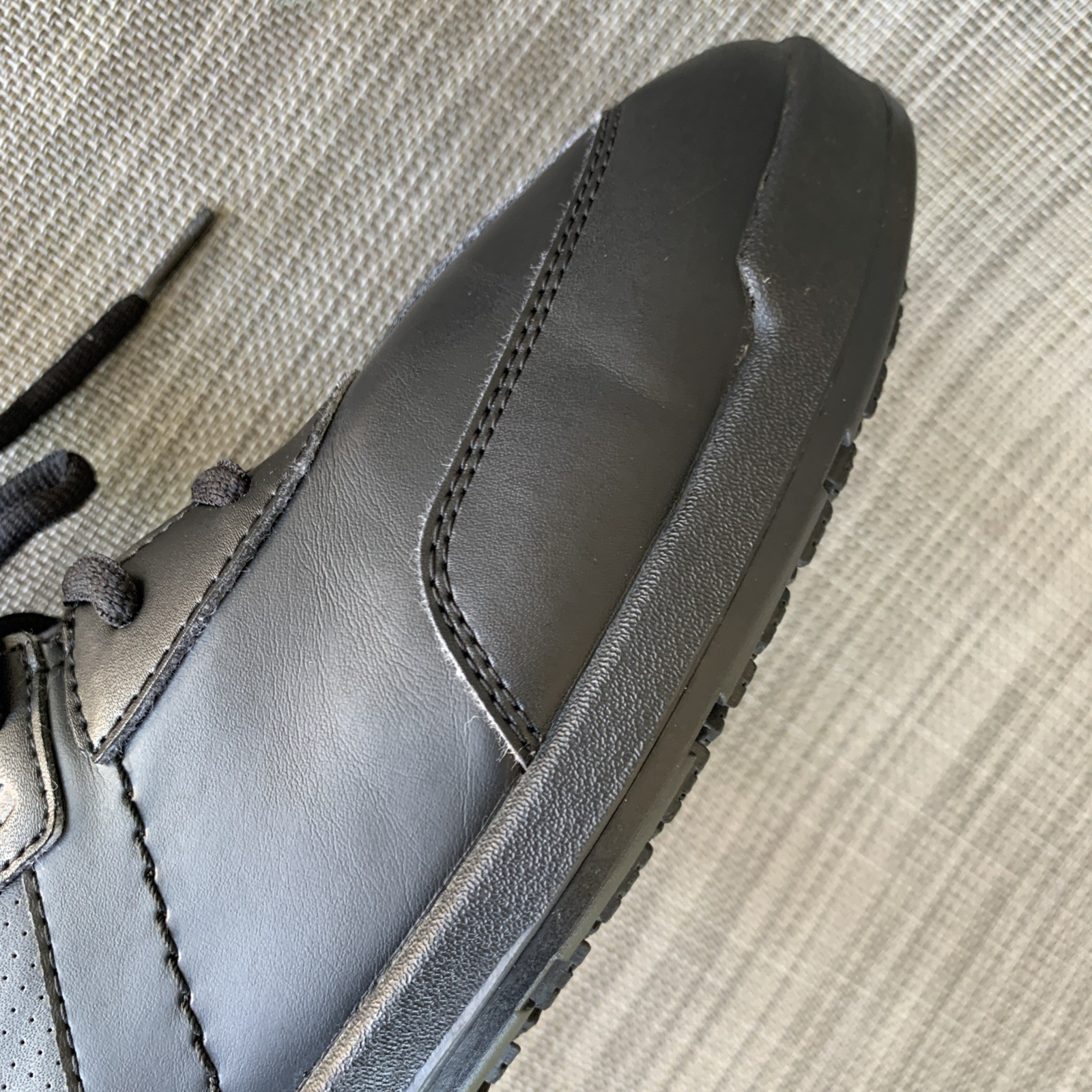 SHOES FOR CREWS Men’s Size US 12 FREESTYLE II Shoes 38140 Black Slip-Resistant