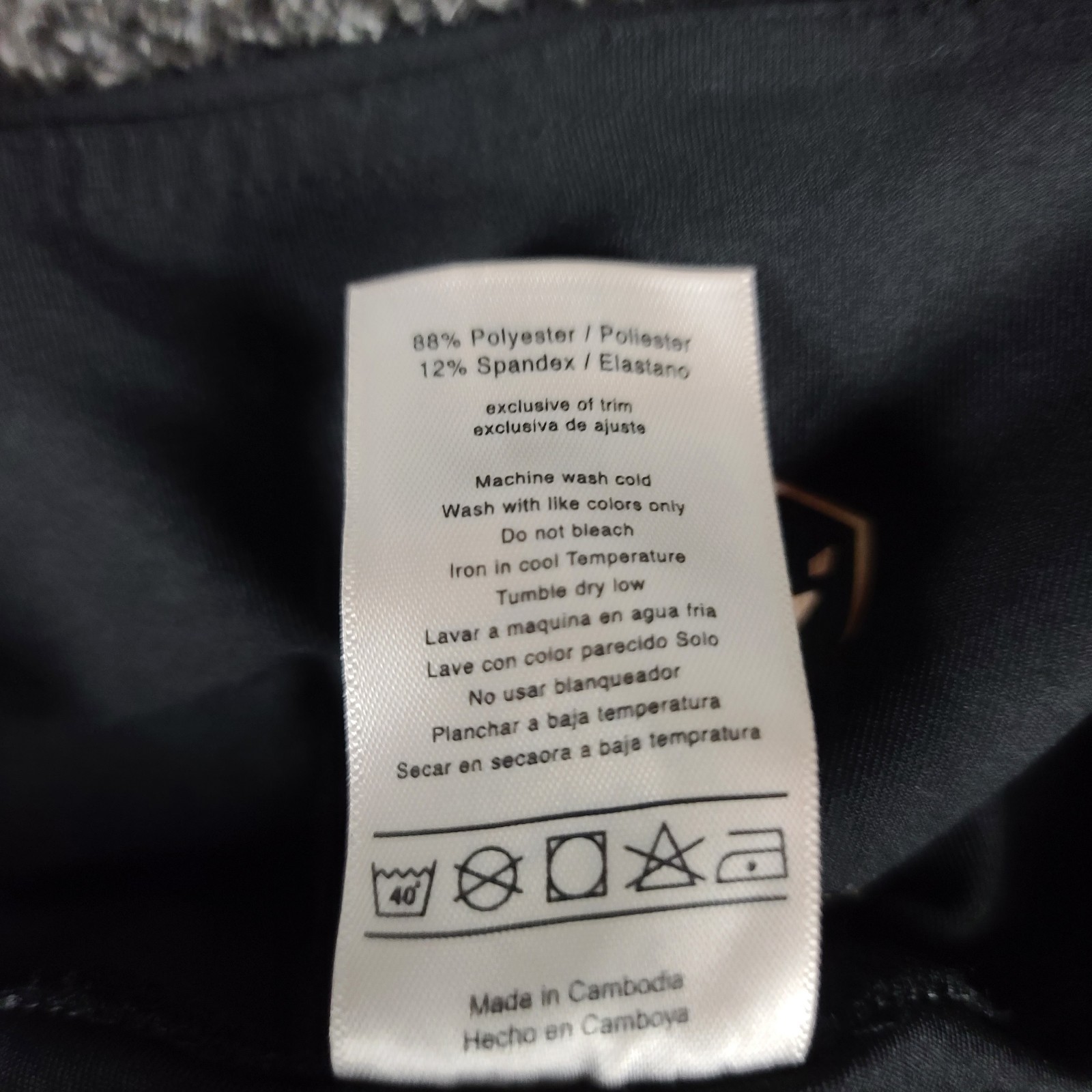 Active Queens Leggings Womens Medium Black Cropped Gym Yoga Running Workout