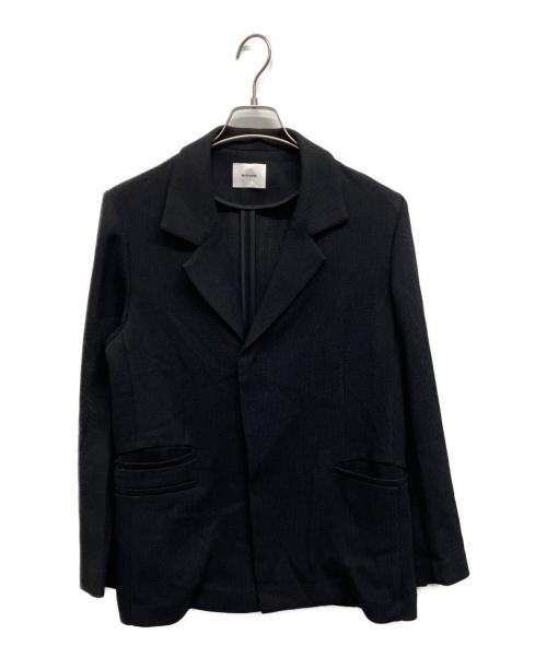 MIESROHE Women’s Woven Jacket Black S Tailored Outerwear Casual