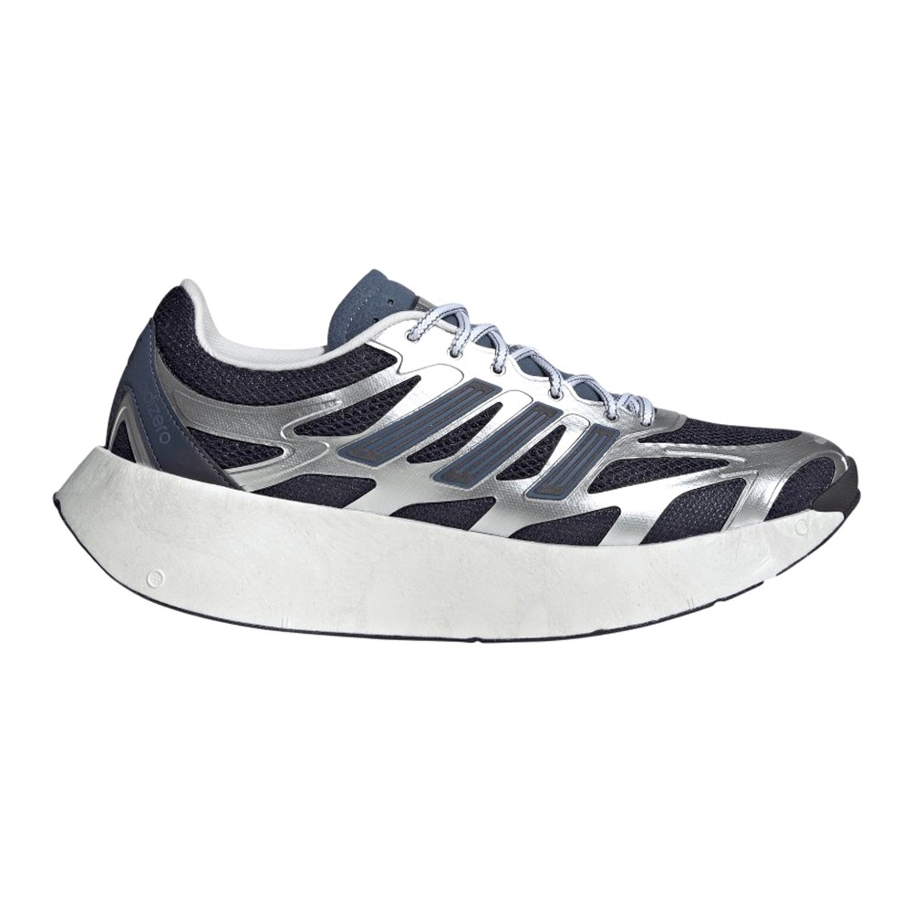 adidas Adizero Aruku Lace Up Mens Silver Sneakers Casual Shoes JS3713