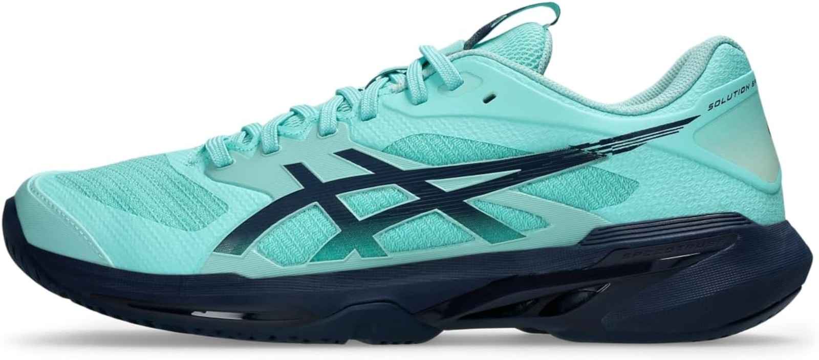 ASICS Men’s Solution Speed FF 4 Tennis Shoes – Illuminate Mint/Night Sky – 6.5
