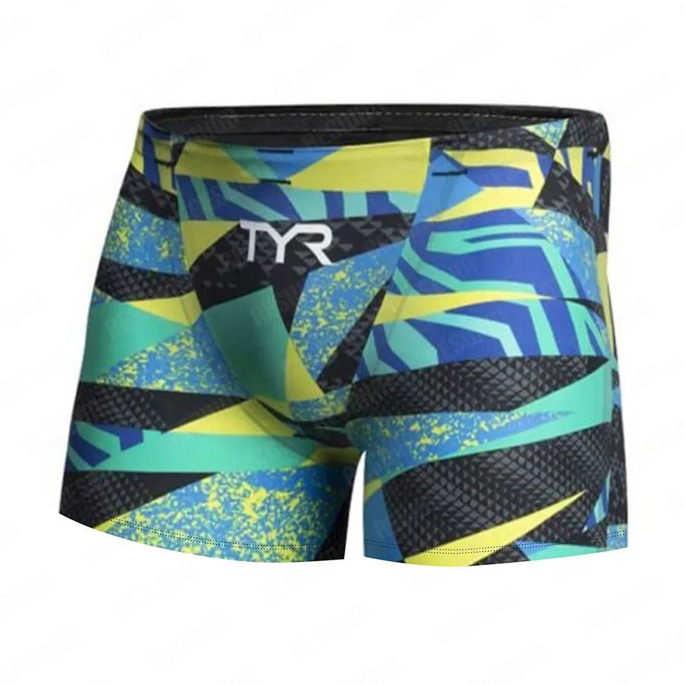 New Men’s Pro Swim Jammer Racing Swimsuit Short Swimming Trunks Sports Surfing B