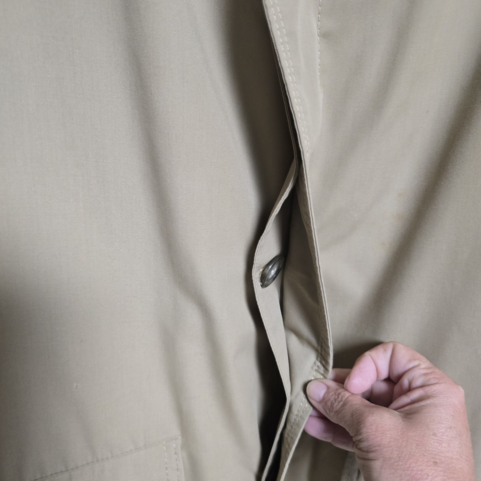 Vintage Strellson Exclusive Trench Coat From Marshall Field & Co. Size 38