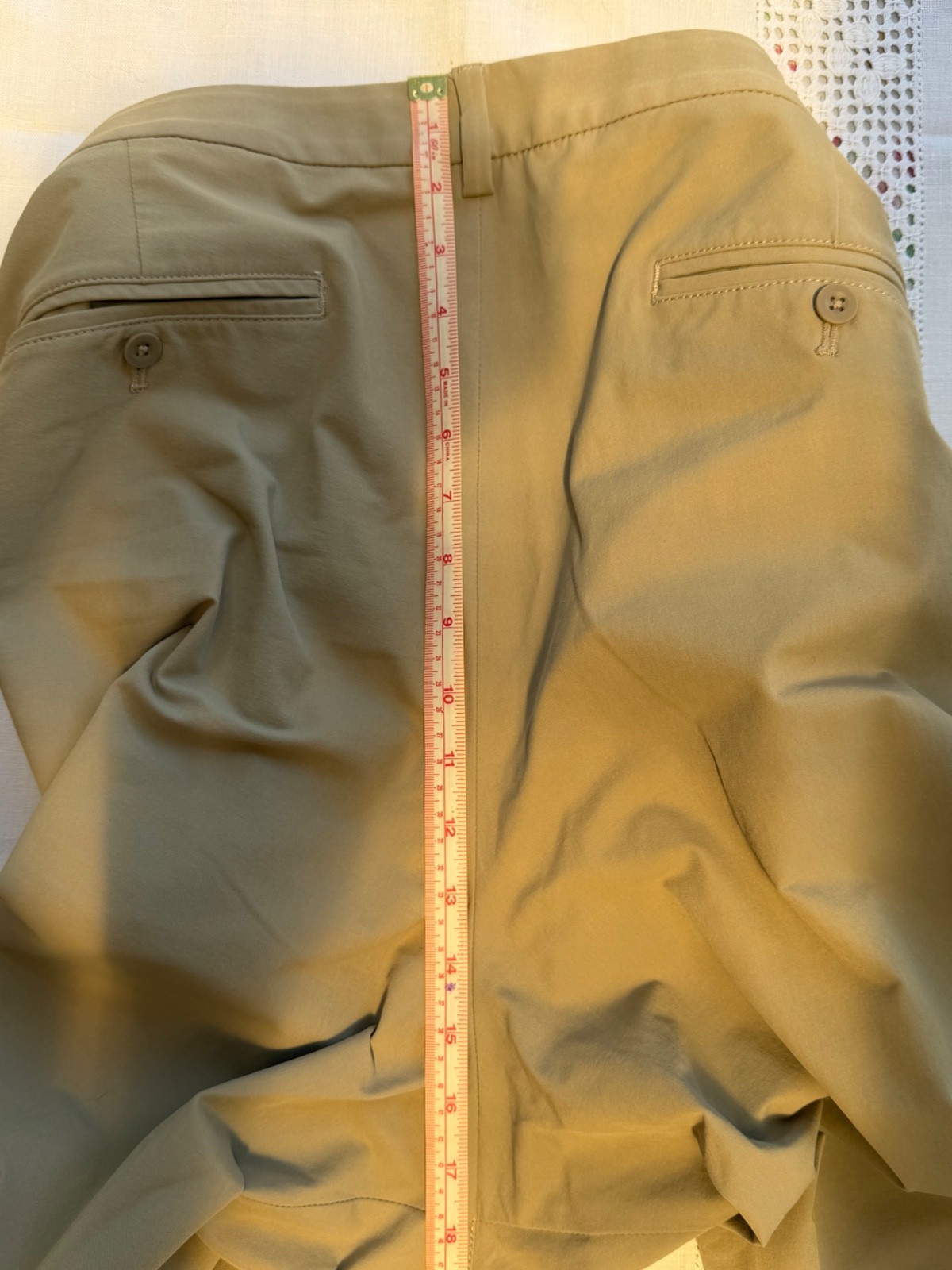 Vineyard Vines Performance Khaki Pants Men 38×32 Tan Stretch Preppy Golf Office