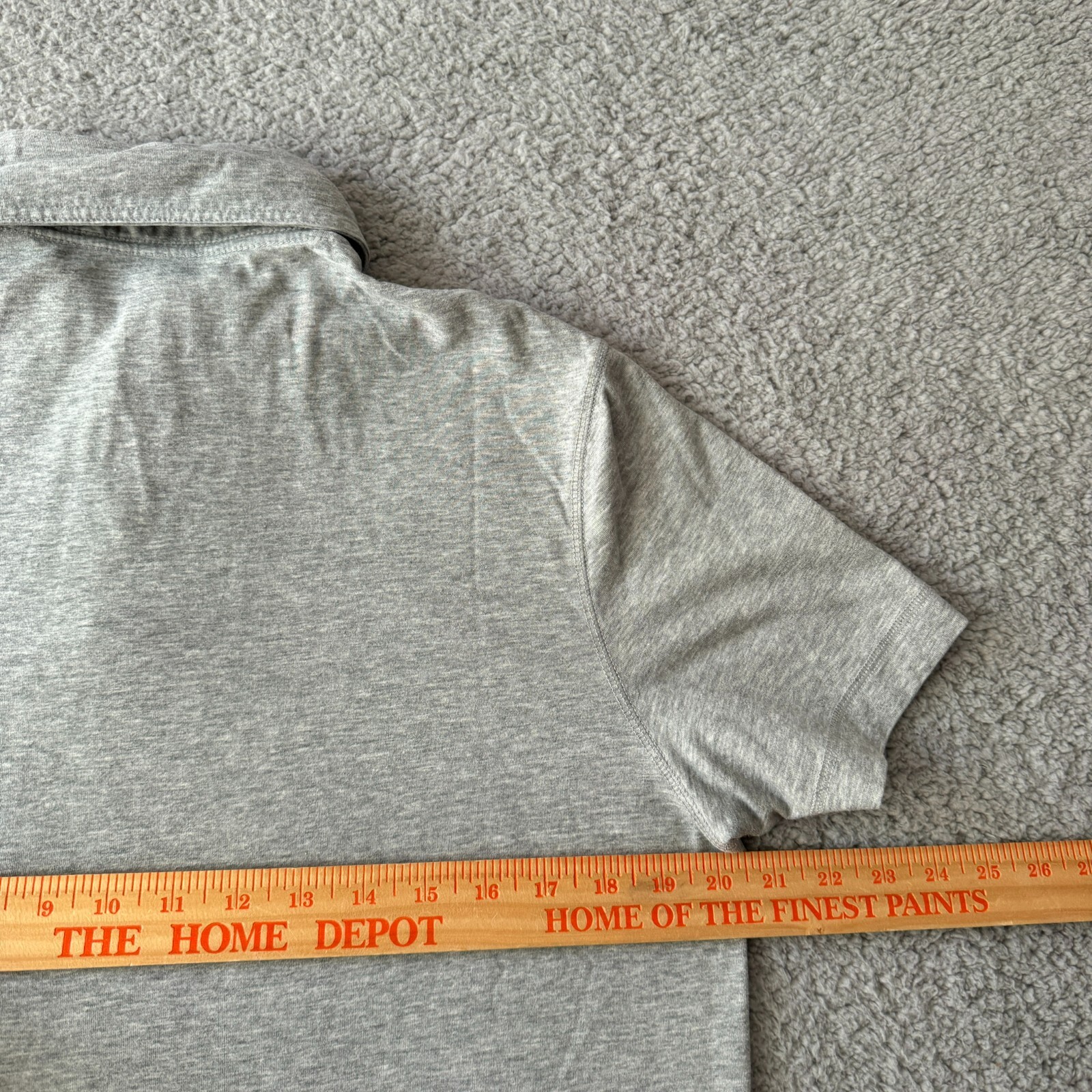 Nike Polo Shirt Boys Medium Gray Performance School Casual Sports Outdoor
