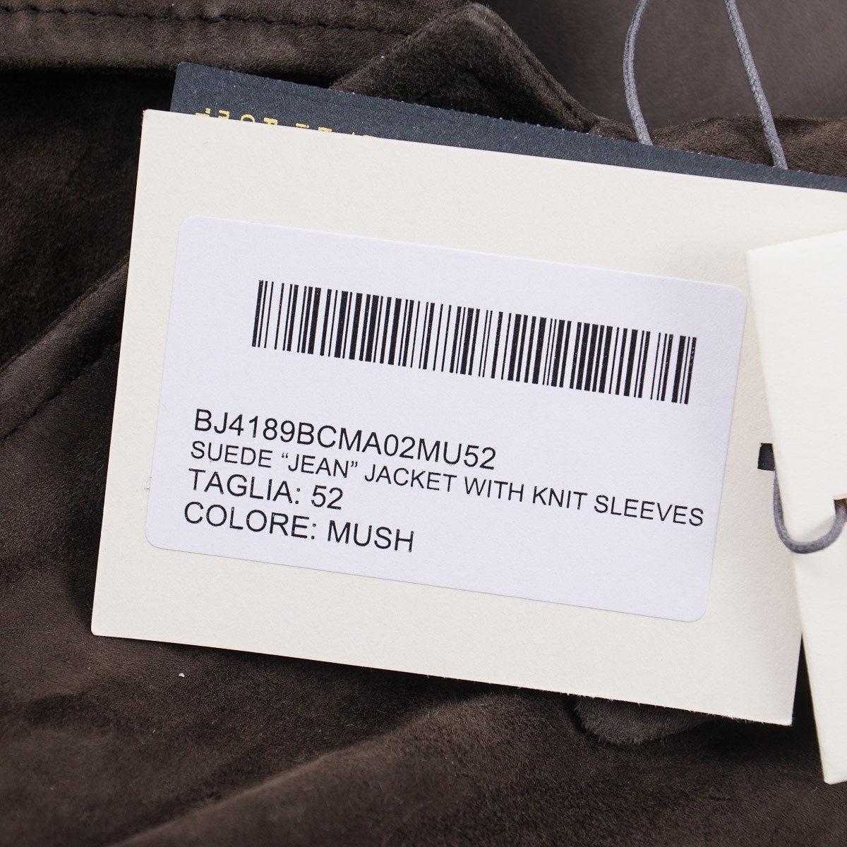 Brett Johnson Slim-Fit ‘Cashmere Calf’ Suede Sedona Jacket L (Eu 52) NWT