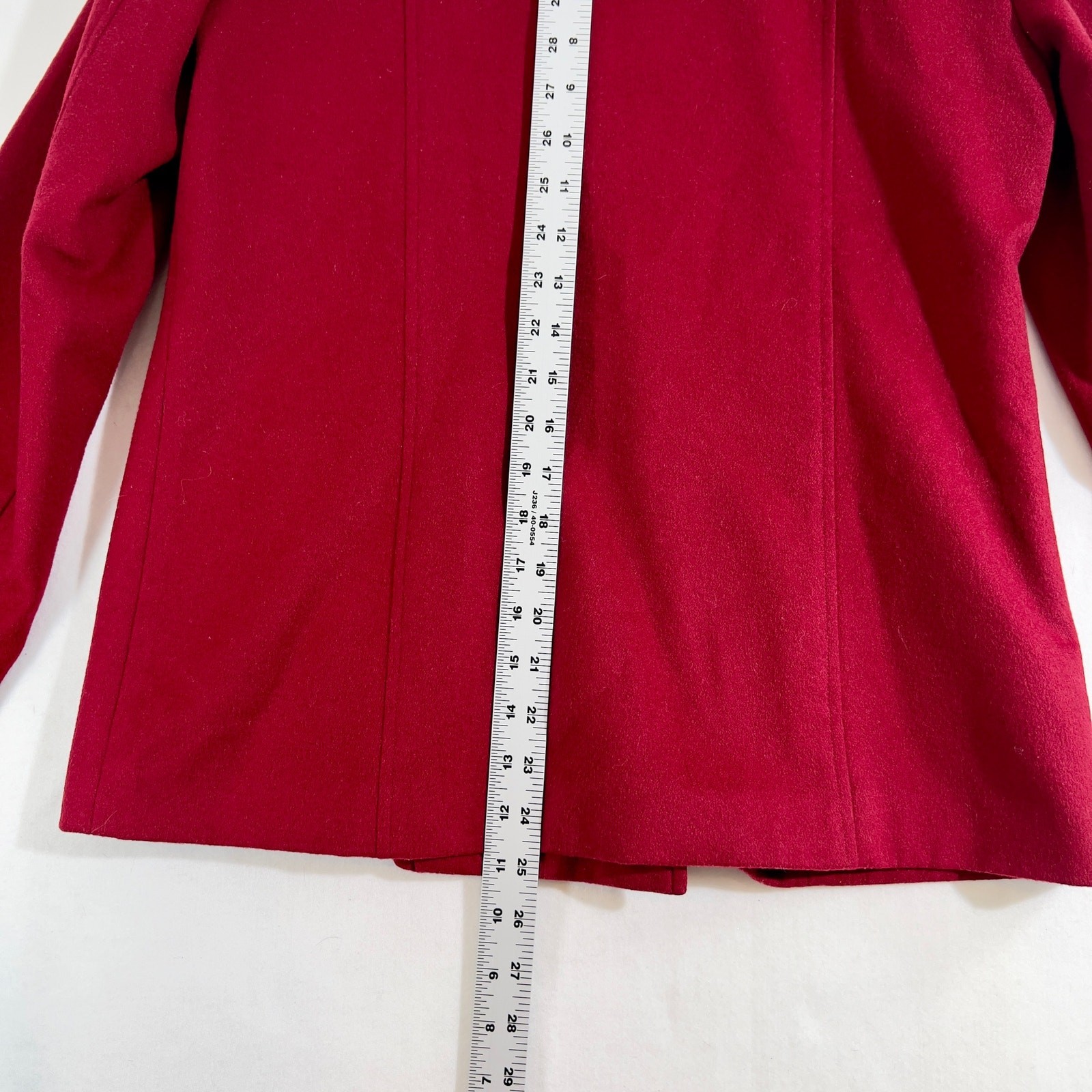 Blazer Coat Emanual Ungaro Woman 10 90% Wool 10% Cashmere 3 Button Dble Breasted