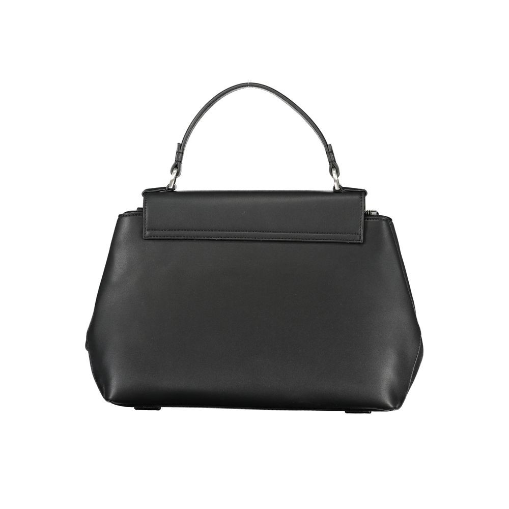 Calvin Klein Nero Polyester Womens Handbag 100% Authentic – CA-25940