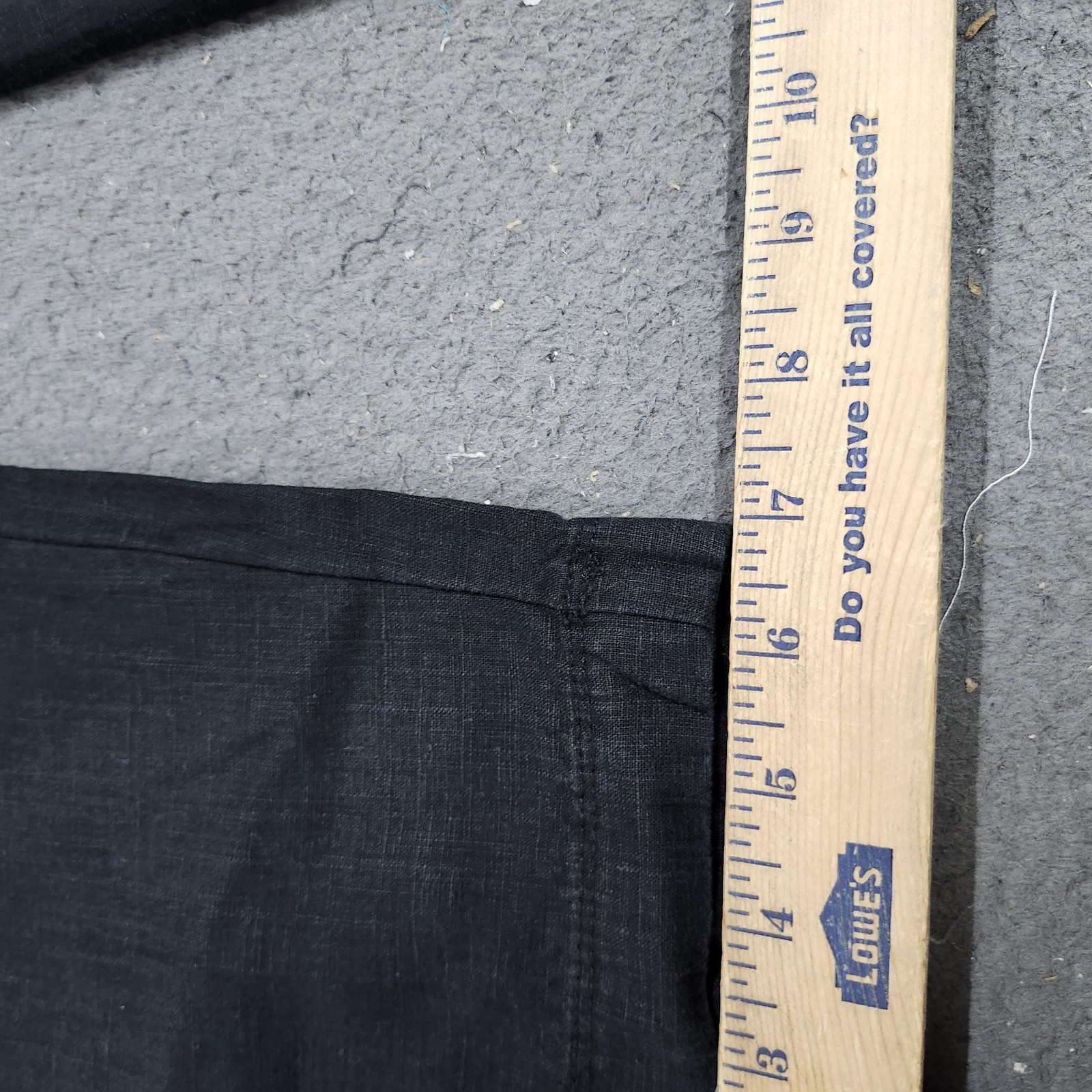 J Crew Pants Womens 4 Black Twill Cargo Relaxed Straight Leg Pockets Casual