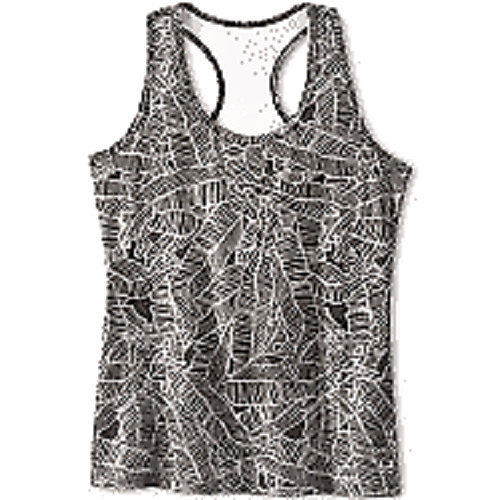 HUK Women’s Pursuit Linear Leaf Tank Top H612106-013 Volcanic Ash CHOOSE SIZE!