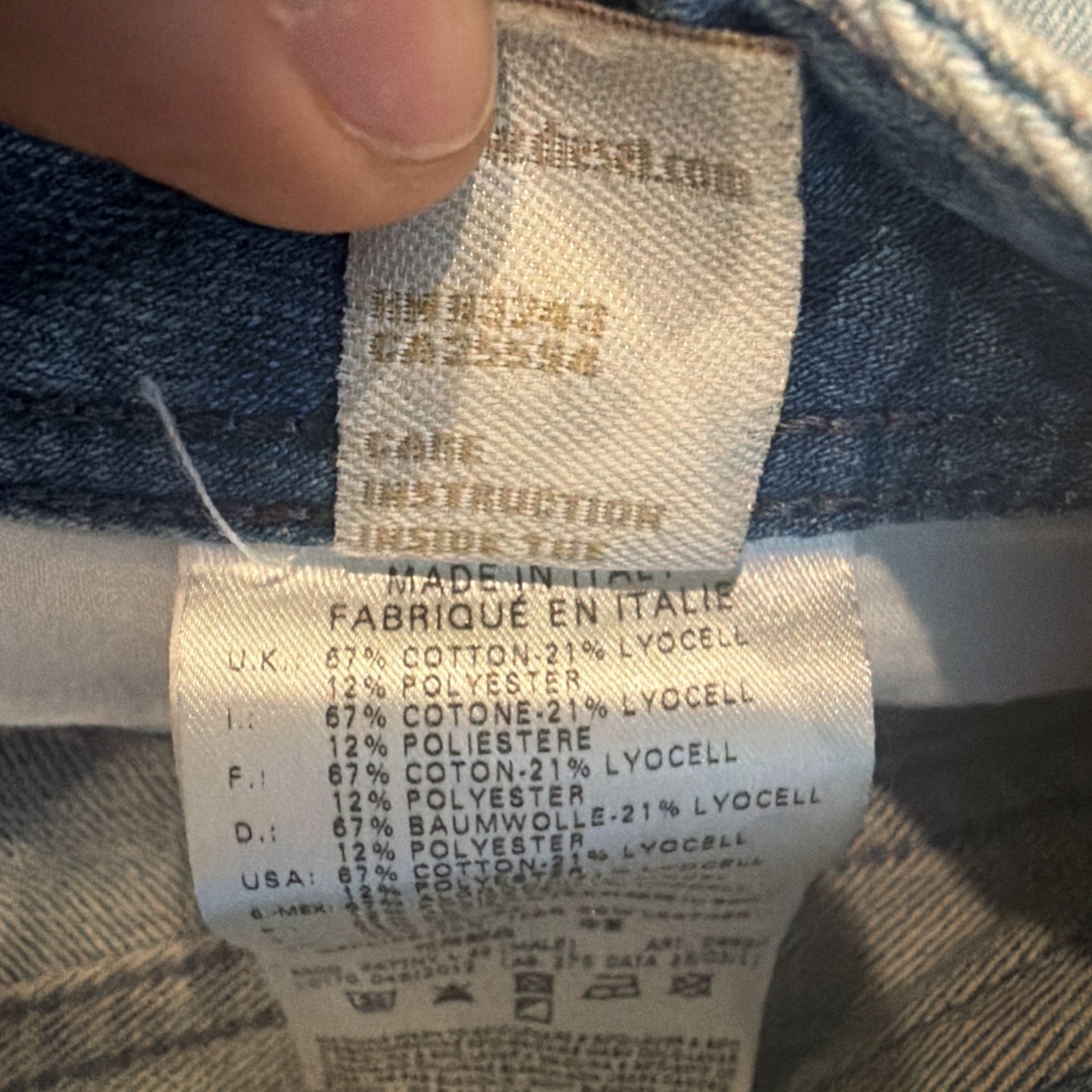 Diesel Zatiny 0882F Stretch “Blue Eyecons 2011/2 Edition” 31×32 RARE WASH.