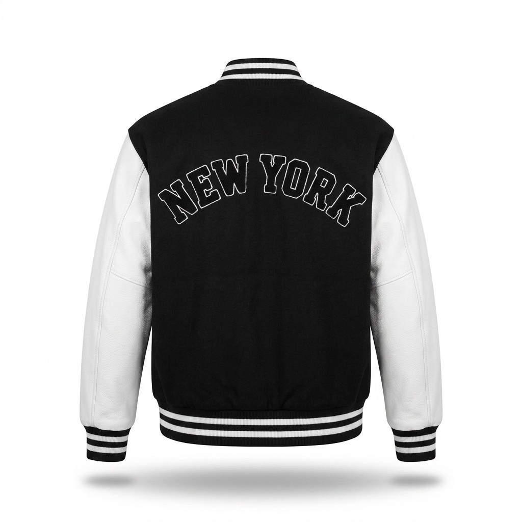 Mens Boys Varsity Jacket Pack of 2 New York NY Letterman Bomber S-XL