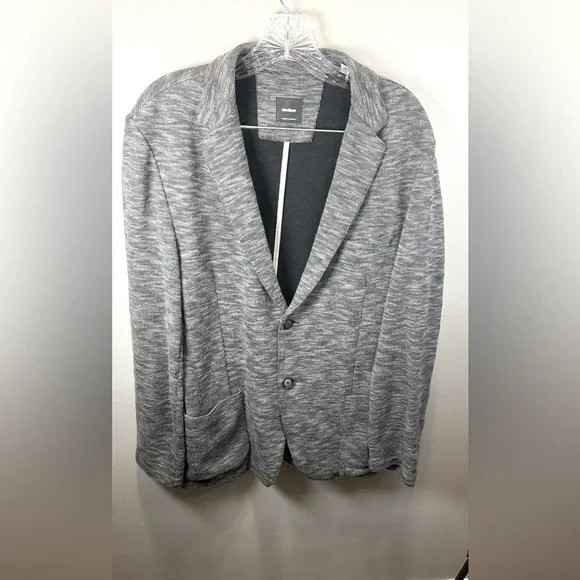 Strellson Men’s Gray Space Dye Cotton Blazer Size Large
