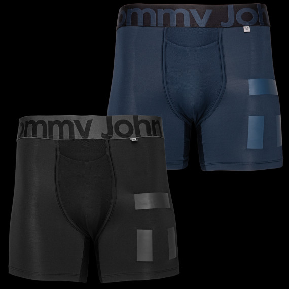 Tommy John 360 Sport Trunks with 4″ Inseam (2-Pack)