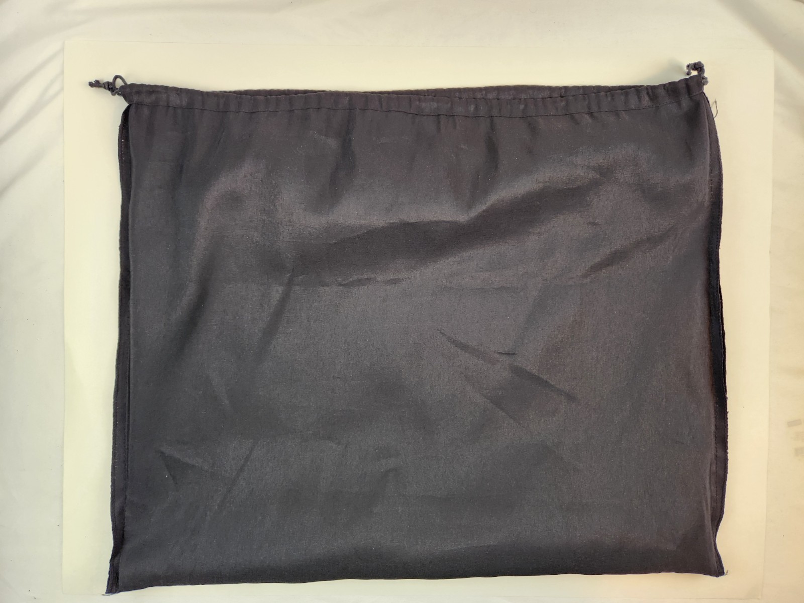 Authentic Loewe Black Dust Bag ONLY Drawstring 19×23″ Logo MADRID 1846 Storing