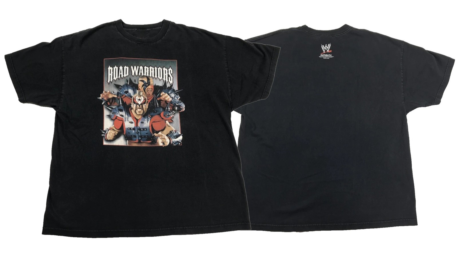 WWE Road Warriors Shirt S-5XL Legion of Doom 2002 Hawk Animal Reprint