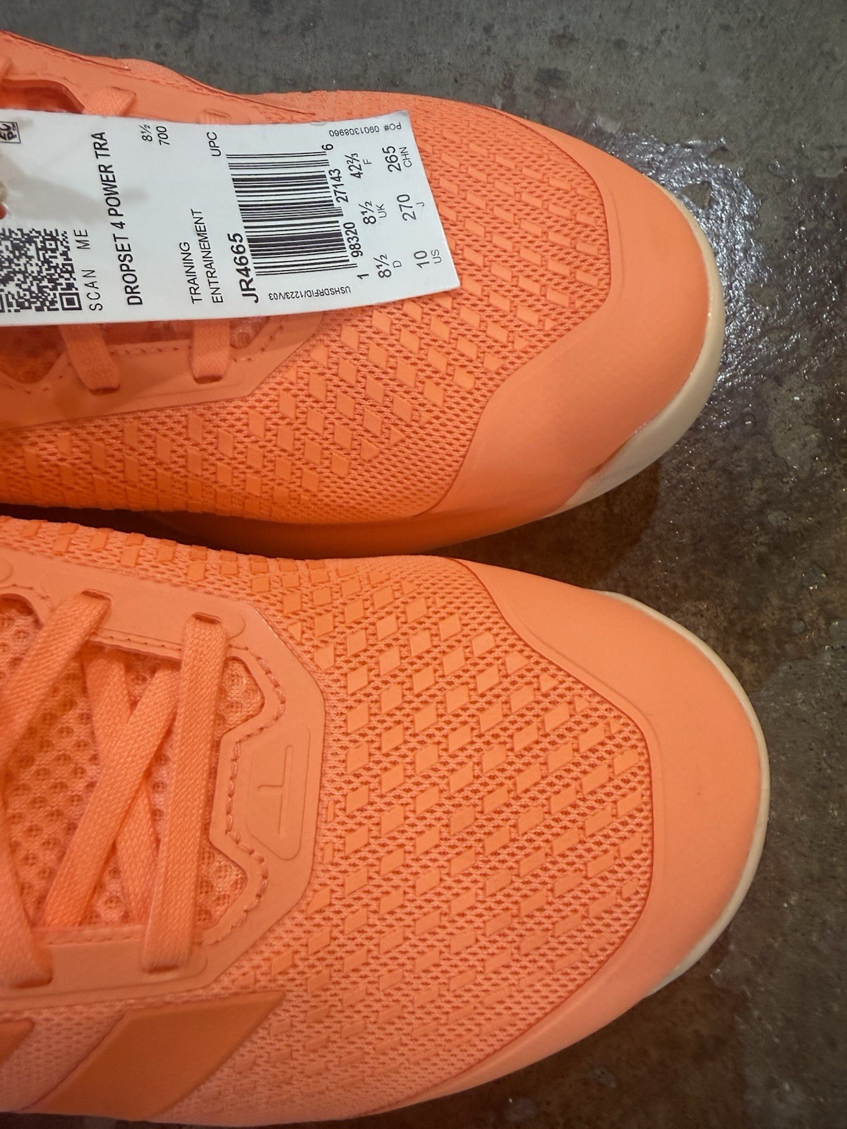 Adidas Women’s Dropset 4 Power Beam Orange Training Sneaker Shoes Size 10