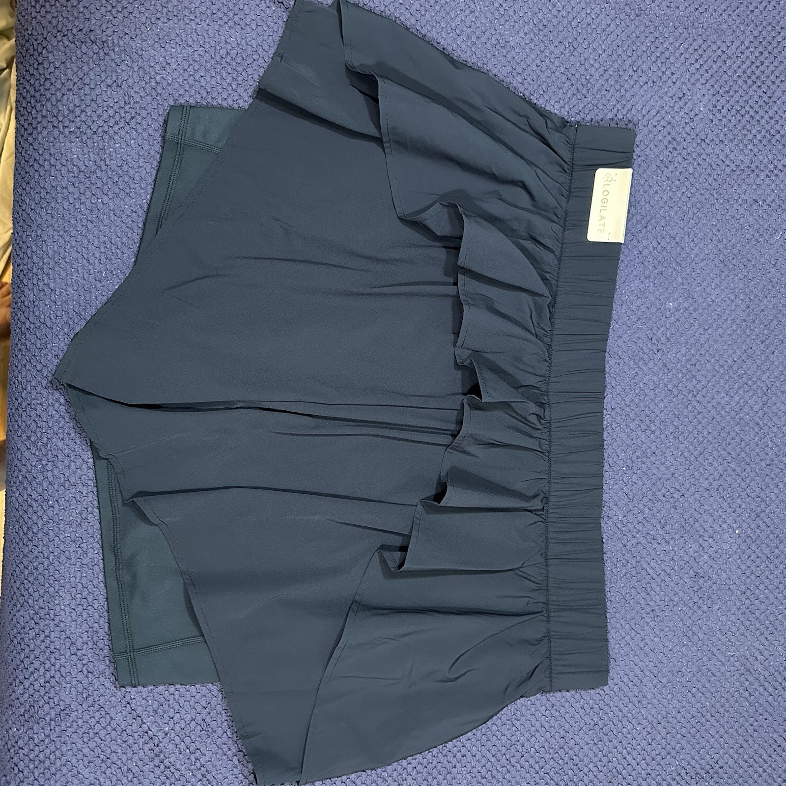 Blogilates Black Athletic Skort with Pockets for Women Plus Size 1X