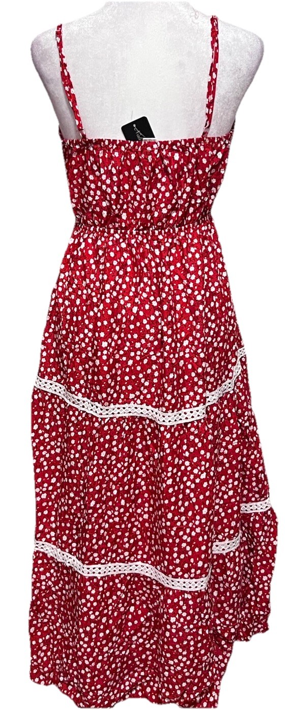 Women’s Summer Dress Size S/M Red Multi