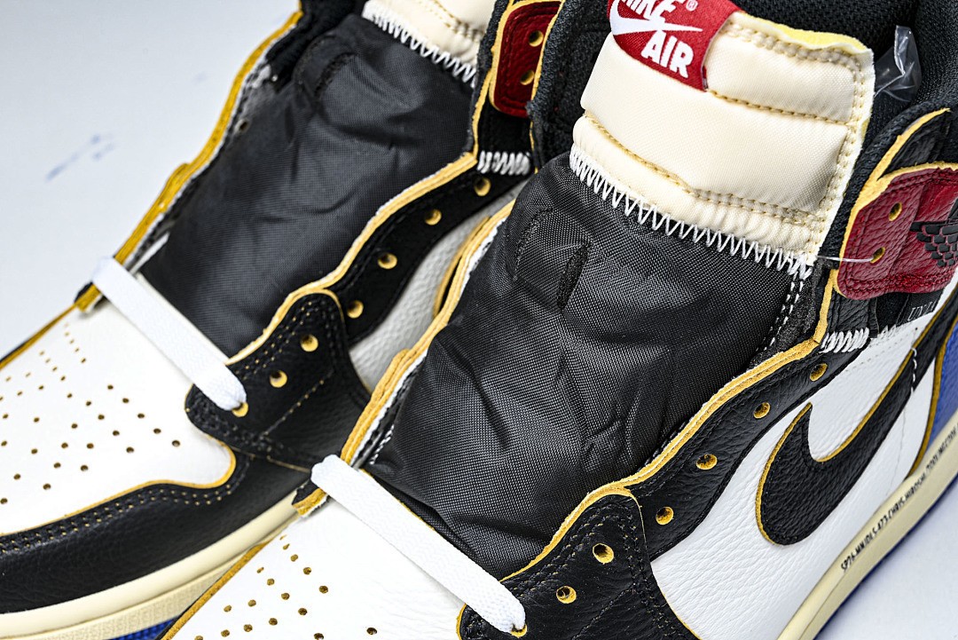 IO7847-002 AJ 1 Retro High OG SP Fragment x Union LA Varsity Red Sport Royal