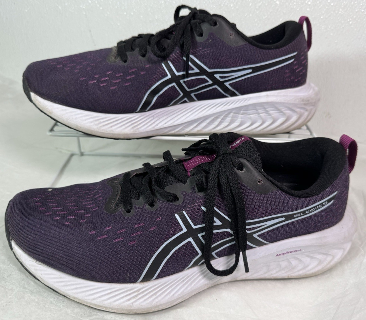 Asics Gel-Excite 10 Shoes Women Size 11 Blue Pink Running Sneakers 1012B418
