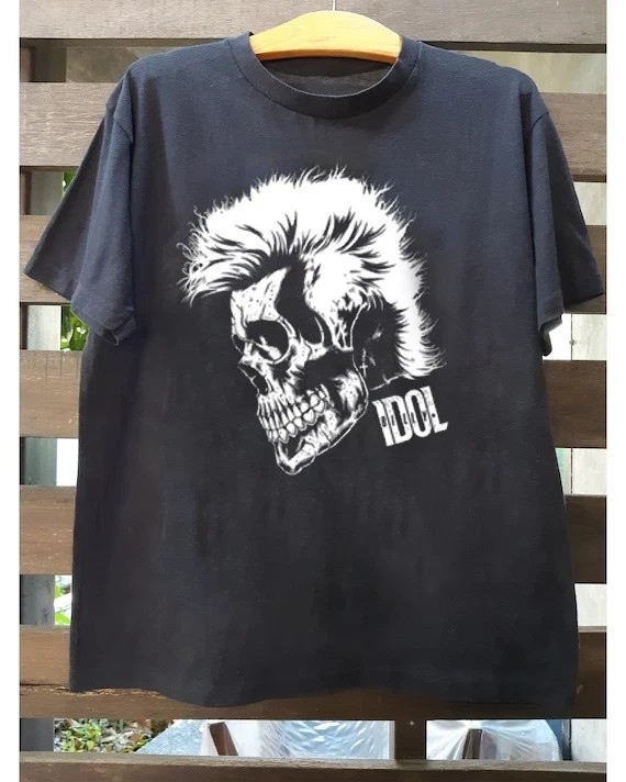 Billy Idol Its A Nice Day To Tour Again 2026 Billy Skull T-Shirt S-5XL PD1806