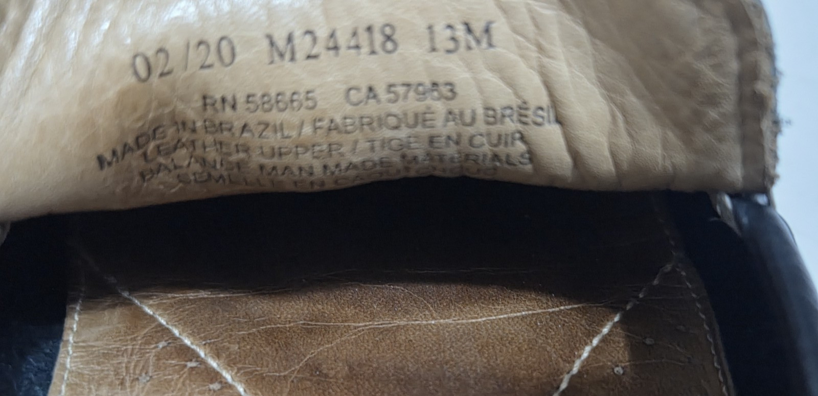 Wallin & Bros Leather Driving Loafers Moccasin Brown M24418 Brazil Men’s 13 Shoe