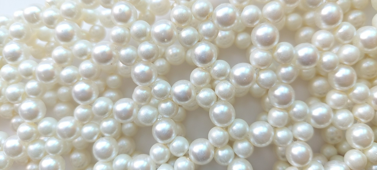 Handmade Pearl Beaded Cell Phone Bag with Gold Chain, Mobile Phone Bag Crossbody