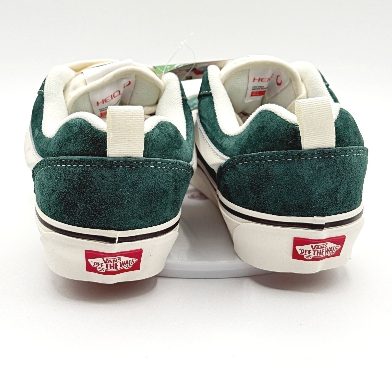 Vans Knu Skool Size 6.5 Mens Pig Suede Green VN000CS0CX2 Low Top Sneakers