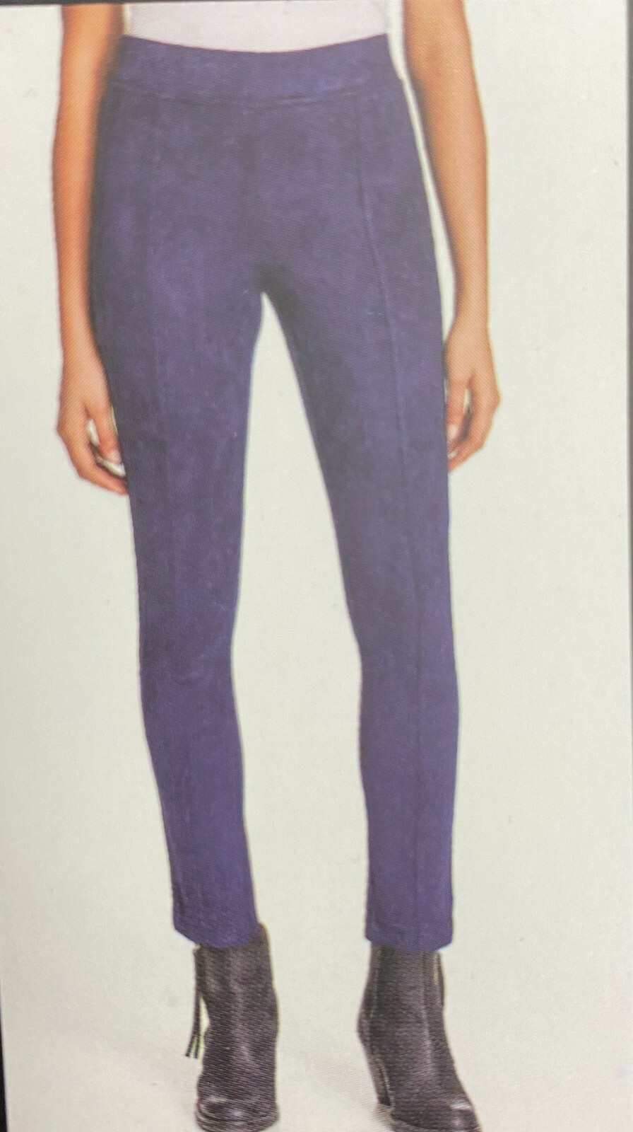 Women’s Andrew Marc Faux Suede Pull On Pants D14