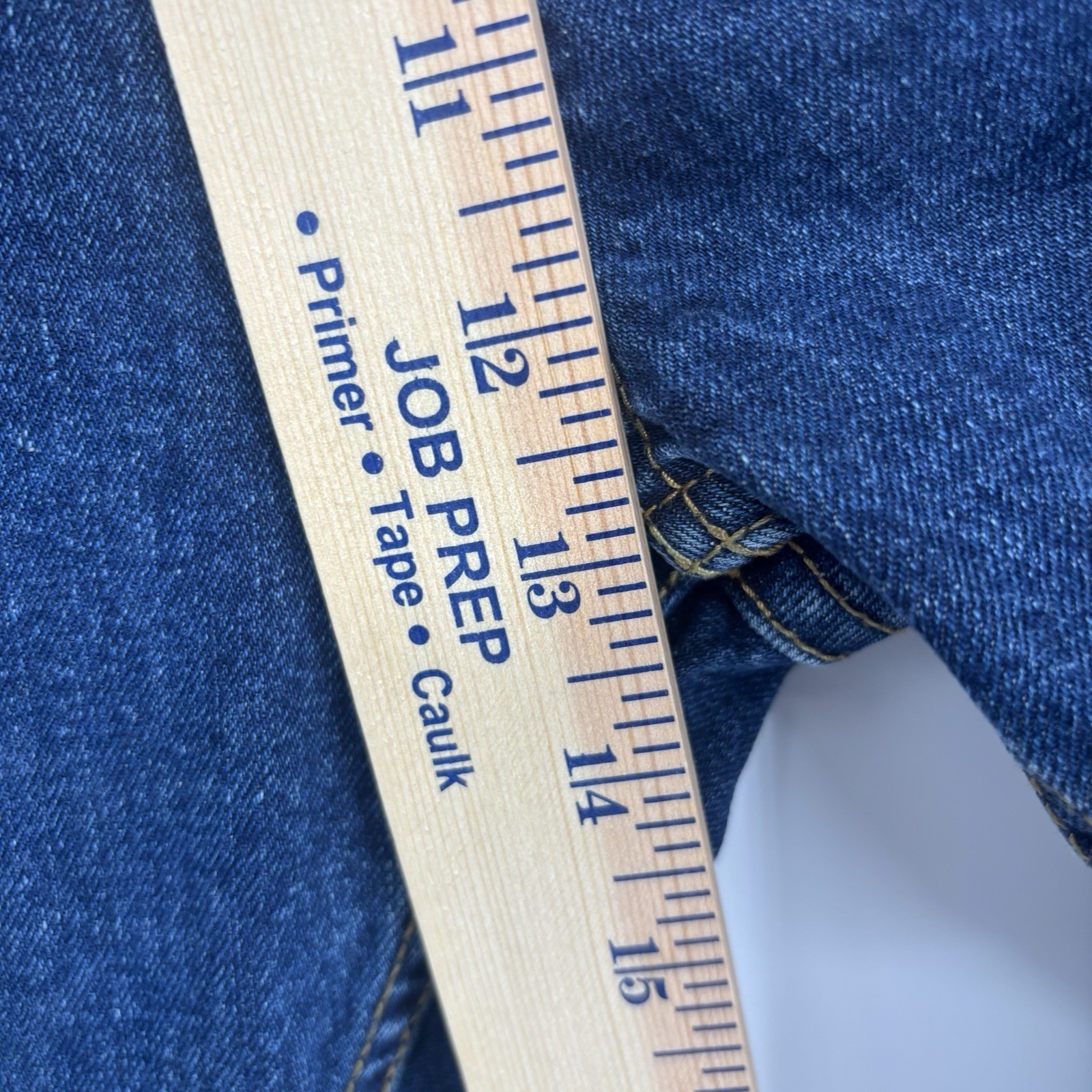 Levi 505 Jeans Men 40×30 Blue Stretch Denim Straight Leg Cowboy 90’s Logo USA