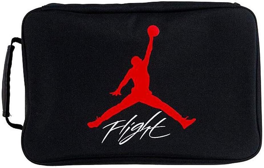 NIKE Air Jordan UNISEX Shoe Bag Box Black Travel Carry Case 9B0388 NWT $50